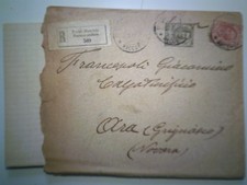 Busta viaggiata racc porto - viaggiata, da
