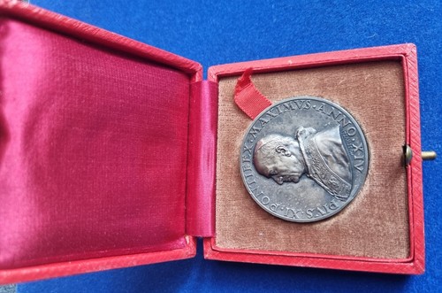 Medaglia arg scatola cittá - arg.,