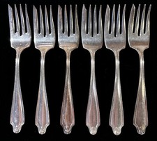 6 antiche forchette per