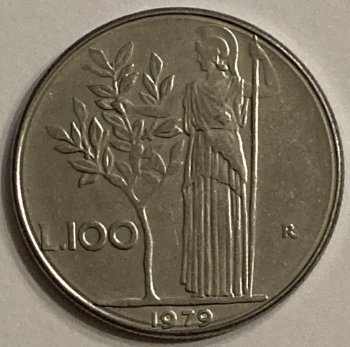 Moneta 100 lire 1979 - 100,