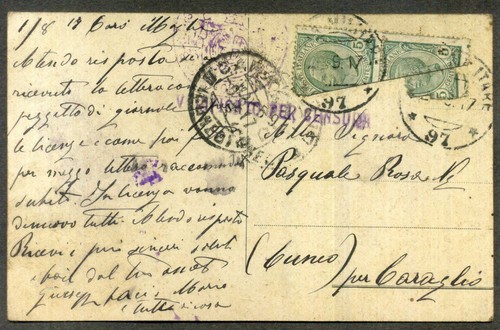 Ww1 1917 annullo posta - 1917,