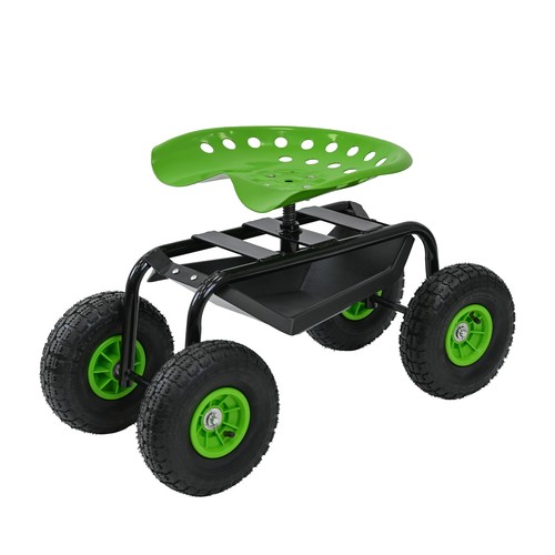 Carrello giardino sedile - carrello,