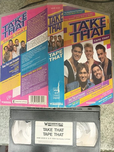 Take that tape - vhs, video
