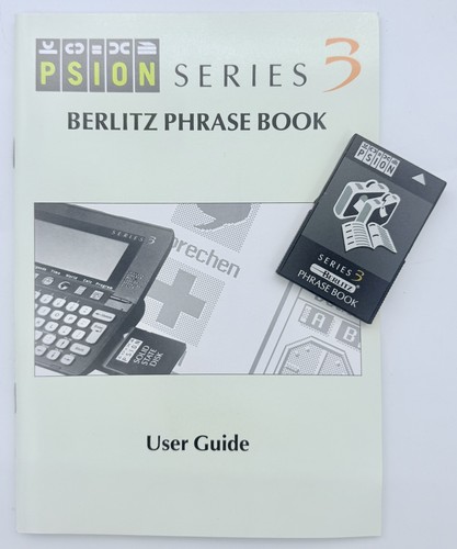 Psion berlitz phrase book - berlitz,