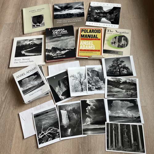Vtg ansel adams - estate, 8p