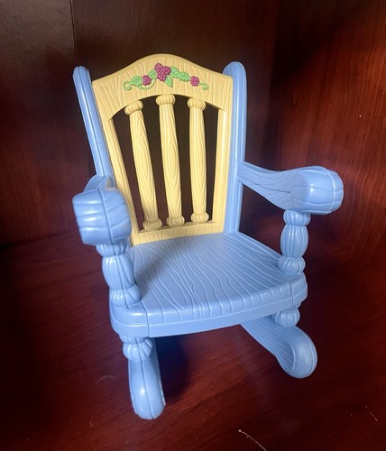 Sedia dondolo vintage - a,
