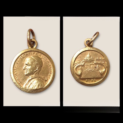 Medaglia papa paolo - medaglia, vi