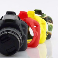 Custodia cover gomma silicone per fotocamera Nikon D5200 D5300 D5500 D5600