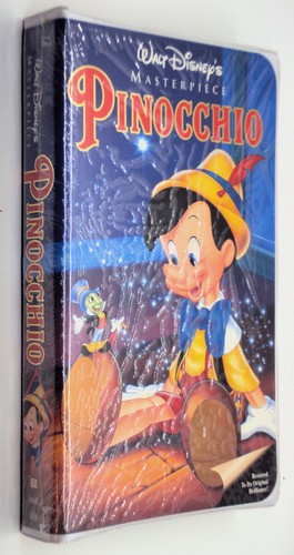 Pinocchio new vhs sealed - new,