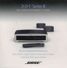 BOSE 3-2-1 Serie III Setup e