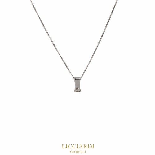 Collana donna punto luce oro