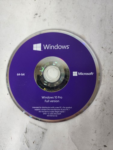 Windows pro 64bit - 10, inglese