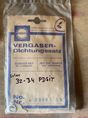 Pochette joints carburateur