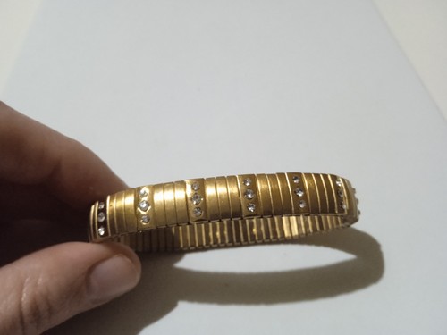 Bracciale elastico colore oro