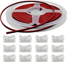 3528 2835 Kit Connettore Striscia a Striscia LED Senza Saldatura 2 Pin, Prolunga 6 Metri