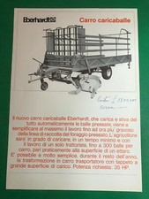 brochure CARRO CARICABALLE EBERHARDT per trattore 