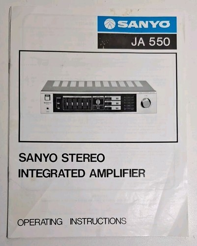 Sanyo 550 manuale di - ja,