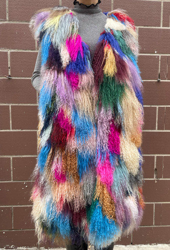 Cappotto donna vera pelliccia