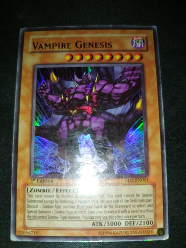 Vampire genesis - yu-gi-oh!,