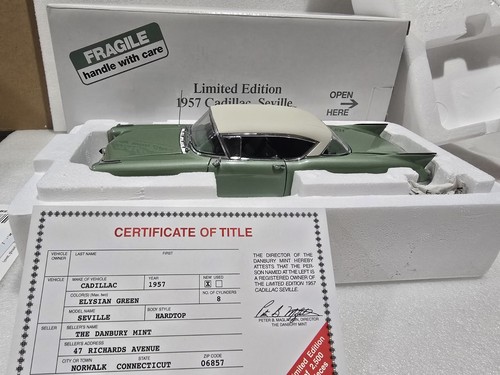 Danbury mint 1957 - 1957, cadillac