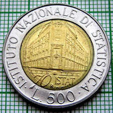 ITALY 1996 500 LIRE, INSTITUTE