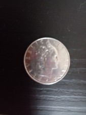 MONETA 50 LIRE 1979 CIRCOLATA ERRORE DI CONIO