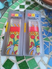 Vintage Watch Swatch Pop Color Band NOS