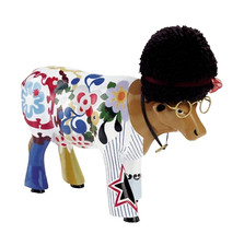 COW PARADE Large WOODSTOK COW Ceramica