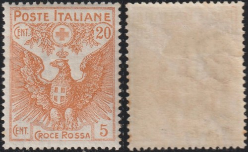1915 pro croce rossa - croce,