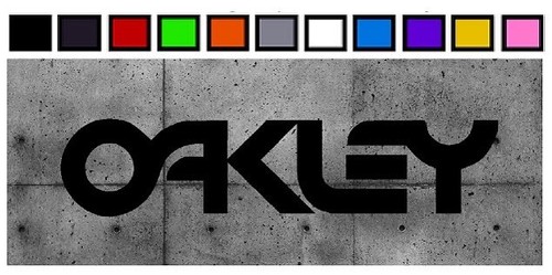 Oakley logo vinile - oakley,
