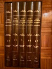 ENCICLOPEDIA ANTIQUARIATO E ARREDAMENTO ED.  EDITALIA  5 VOLUMI