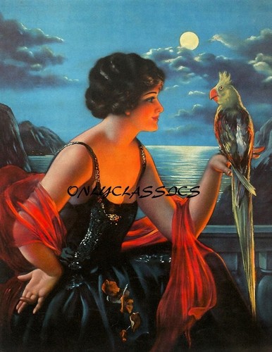 1933 stampa pinup fantasy - 1933,