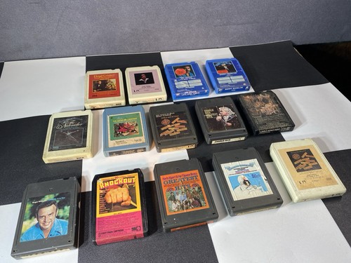 Lot track tapes various - lot, 8