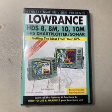 Lowrance HDS 8, 8M, 10, 10M GPS Chartplotter/Sonar (DVD)