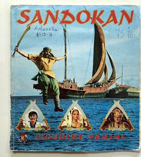 Panini album figurine sandokan - panini,