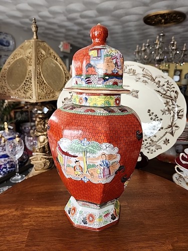Rara urna massoni chinoiserie - massoni,