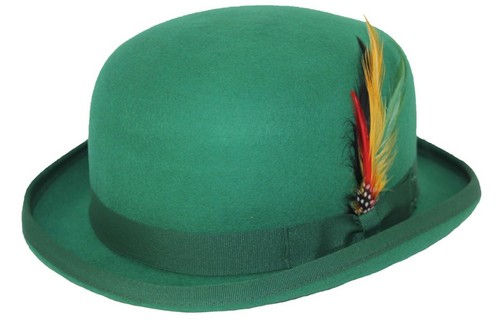 Cappello ciotola verde - cappello,