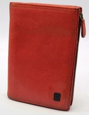 Portafoglio belstaff Originale pelle red pink wallet luxury italian leather 