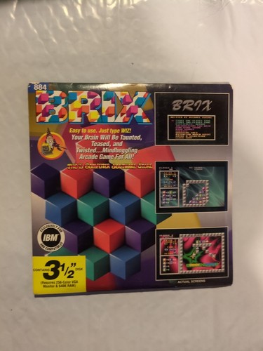Vintage ibm wiz software brix - software,