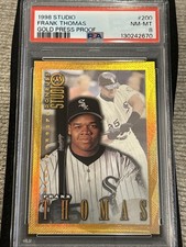 PSA 8 Frank Thomas 1998 Studio