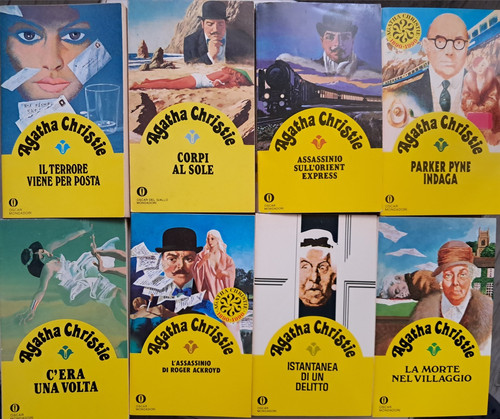 Lotto oscar gialli agatha - gialli,