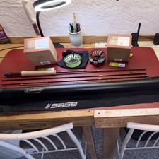 SAGE 4-Piece Green Fly Fishing
