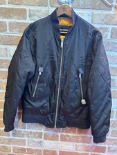 Dsquared2 BOMBER NERO LOGATO DA UOMO