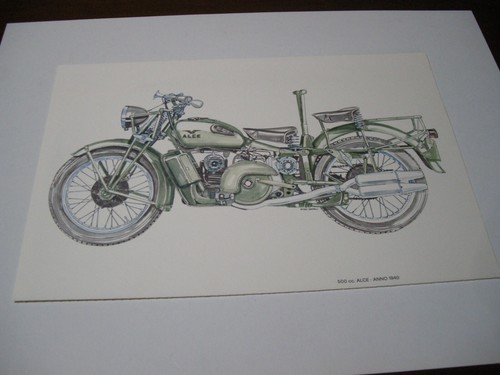 Moto guzzi stampa originale - moto,