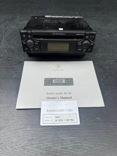 Mercedes audio mf2910 radio - mercedes,