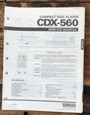 Yamaha cdx 560 - yamaha, cd