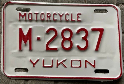 Targa moto originale - , canada