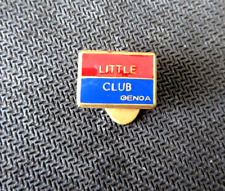 DISTINTIVO CALCIO PIN BADGE - Little Club Genoa 1962 - GENOVA