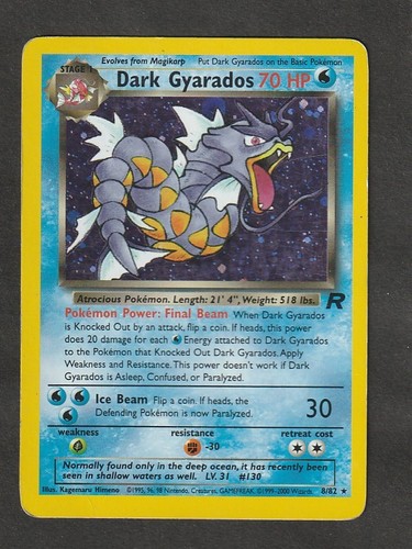 Dark gyarados holo - dark,