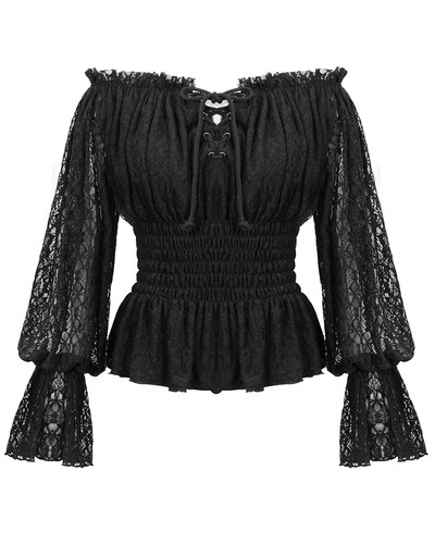 Camicetta zingara moda diavolo